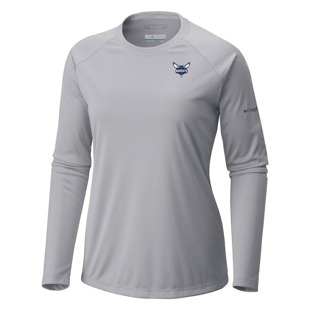 Charlotte Hornets Women's Tidal Tee II Long Sleeve T-Shirt Gray | Columbia discount