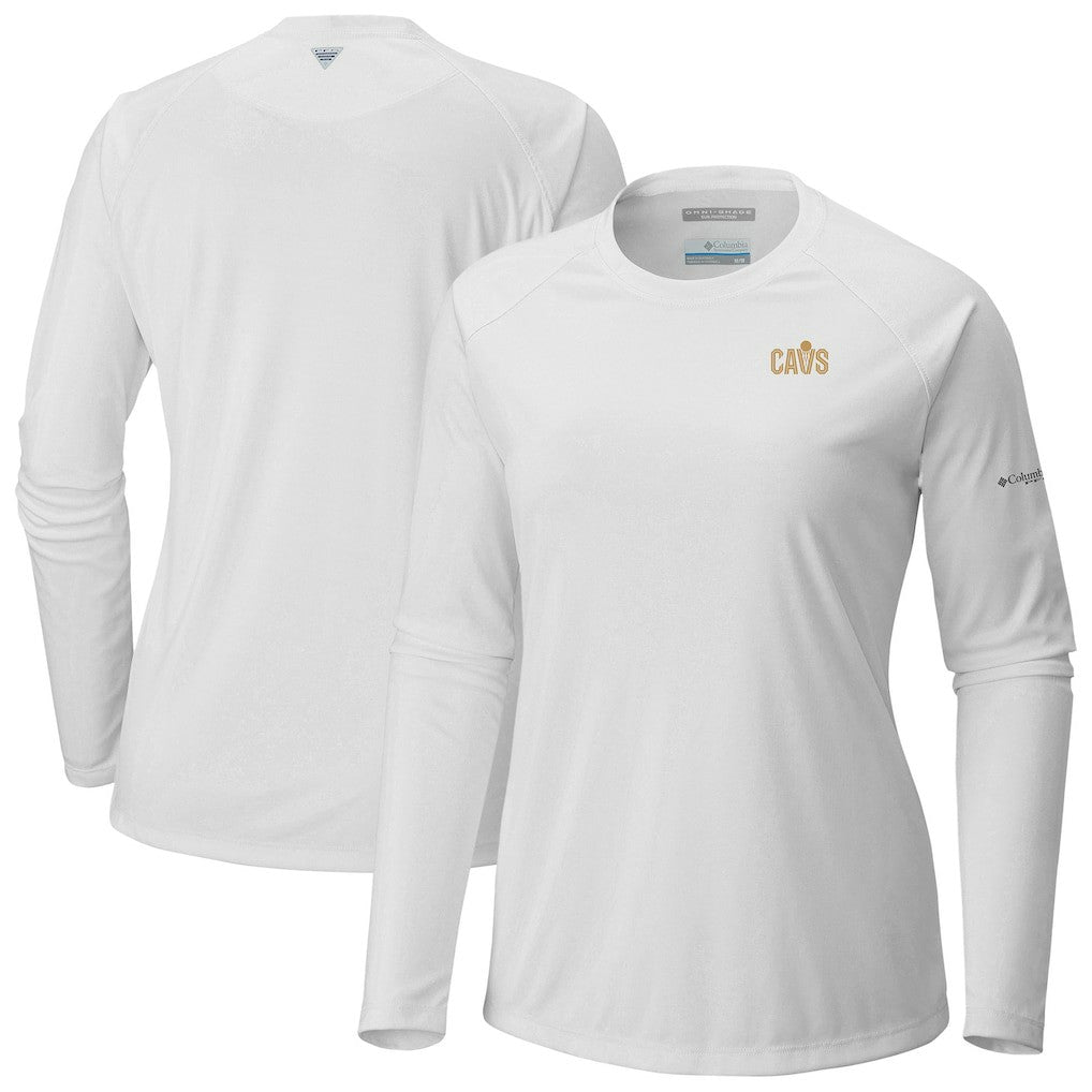 Cleveland Cavaliers Women's Tidal Tee II Long Sleeve T-Shirt White | Columbia Near Me