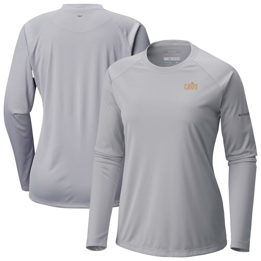 Cleveland Cavaliers Women's Tidal Tee II Long Sleeve T-Shirt for sale Gray | Columbia for sale