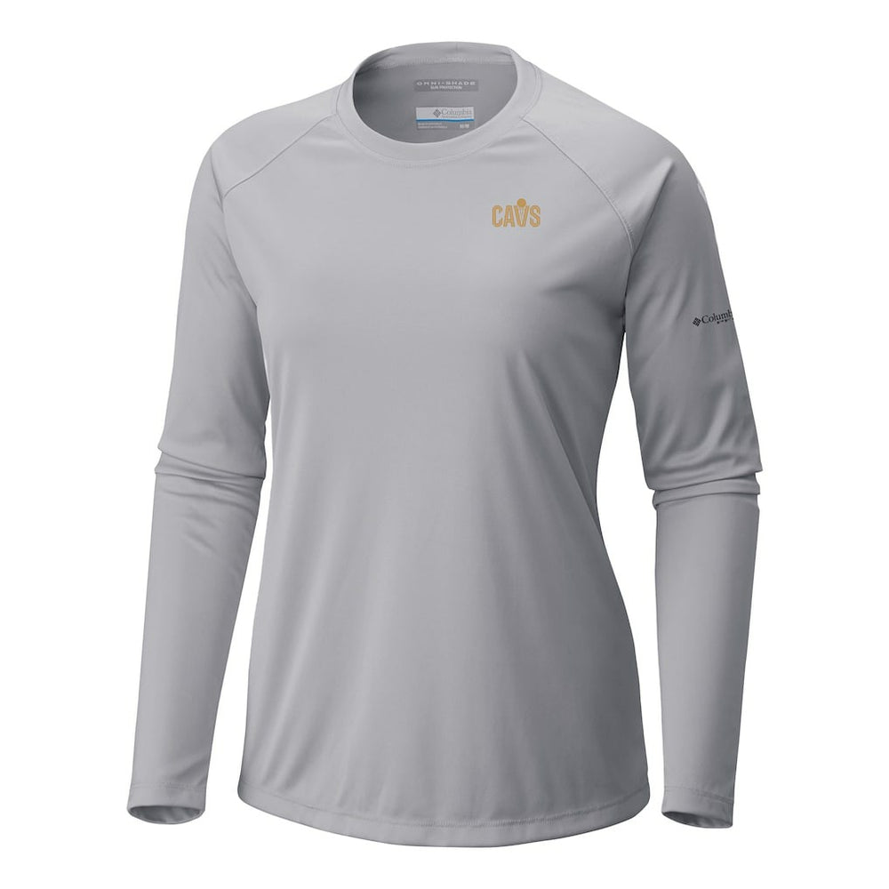 Cleveland Cavaliers Women's Tidal Tee II Long Sleeve T-Shirt for sale Gray | Columbia for sale