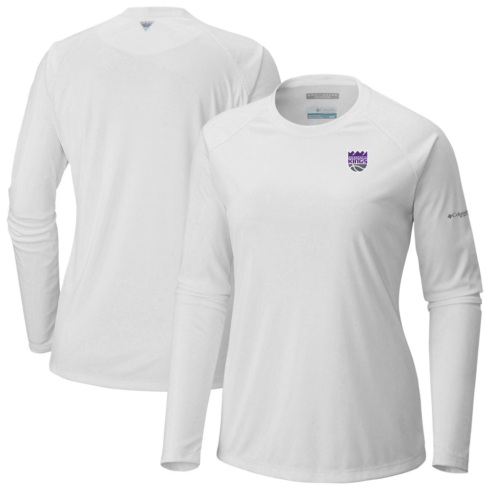 Sacramento Kings Women's Tidal Tee II Long Sleeve T-Shirt White | Columbia US