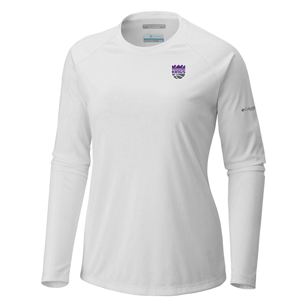 Sacramento Kings Women's Tidal Tee II Long Sleeve T-Shirt White | Columbia US
