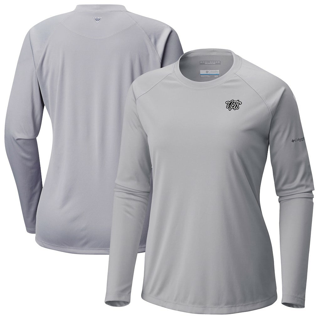 Brooklyn Nets Women's Tidal Tee II Long Sleeve T-Shirt Gray | Columbia Near Me