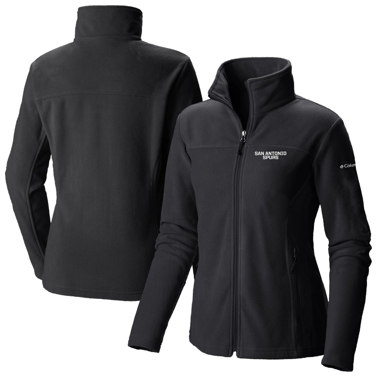 San Antonio Spurs Women's Give & Go II Fleece Full-Zip Jacket Black | Columbia online