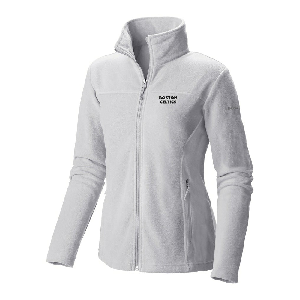 Boston Celtics Women's Give & Go II Fleece Full-Zip Jacket White | Columbia outlet
