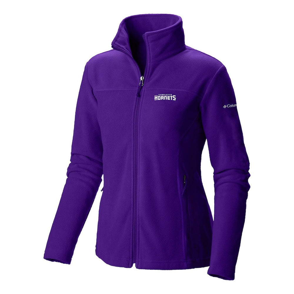 Charlotte Hornets Women's Give & Go II Fleece Full-Zip Jacket Purple | Columbia outlet
