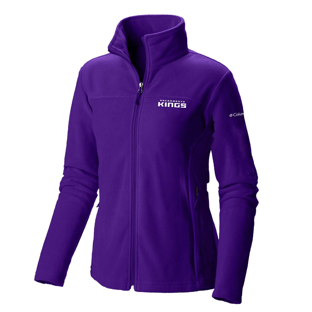 Sacramento Kings Women's Give & Go II Fleece Full-Zip Jacket Purple | Columbia outlet