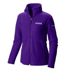 Sacramento Kings Women's Give & Go II Fleece Full-Zip Jacket Purple | Columbia outlet