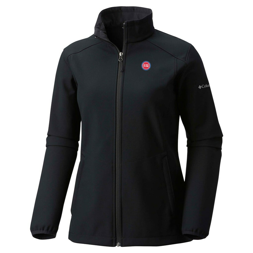 Detroit Pistons Women's Kruser Ridge III Softshell Jacket for sale Black | Columbia outlet
