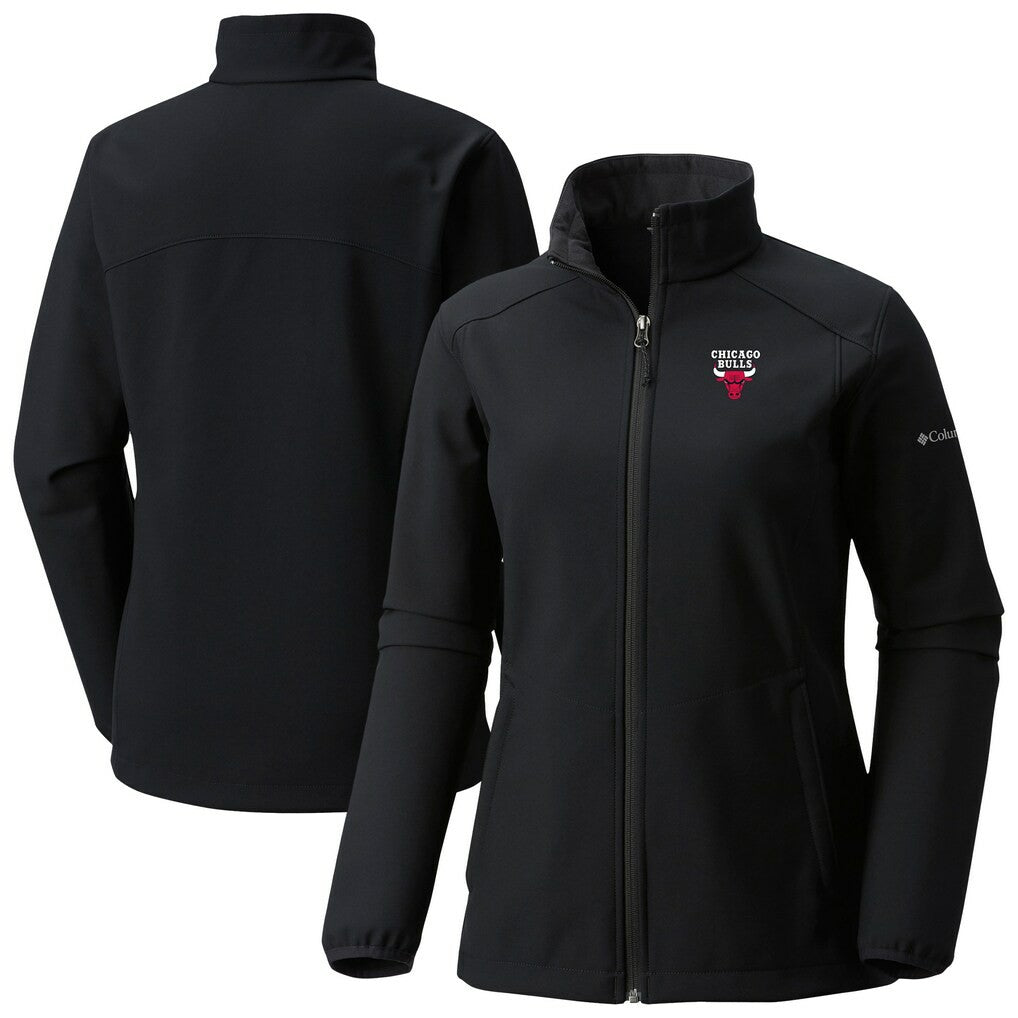 Chicago Bulls Women's Kruser Ridge III Softshell Jacket Black | Columbia outlet