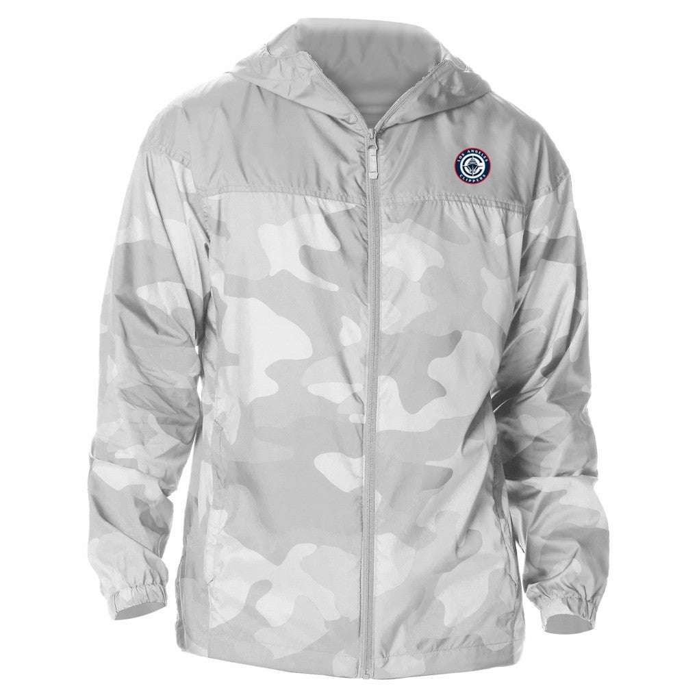 LA Clippers Flash Challenger Windbreaker Jacket Gray | Columbia discount