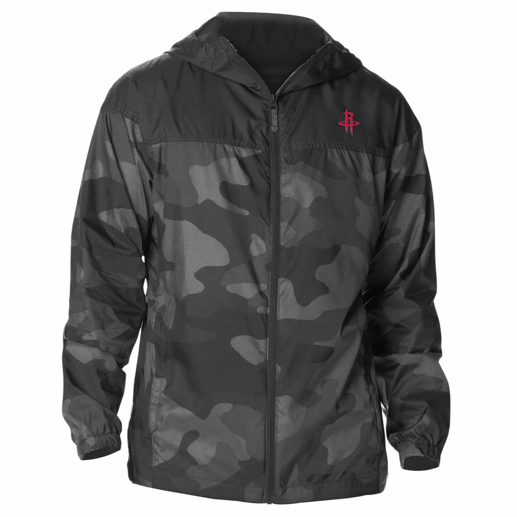 Houston Rockets Flash Challenger Windbreaker Jacket for sale Black | Columbia for sale