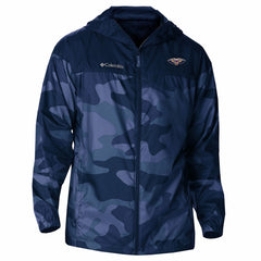 New Orleans Pelicans Flash Challenger Windbreaker Jacket Navy | Columbia for sale