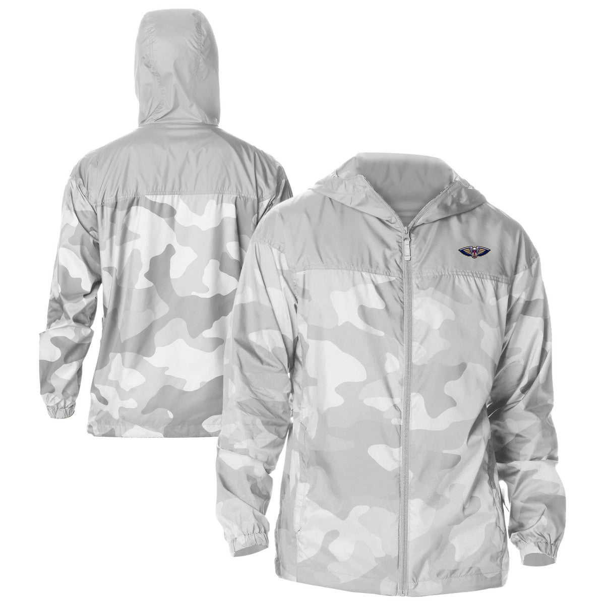New Orleans Pelicans Flash Challenger Windbreaker Jacket Gray | Columbia Lifestyle