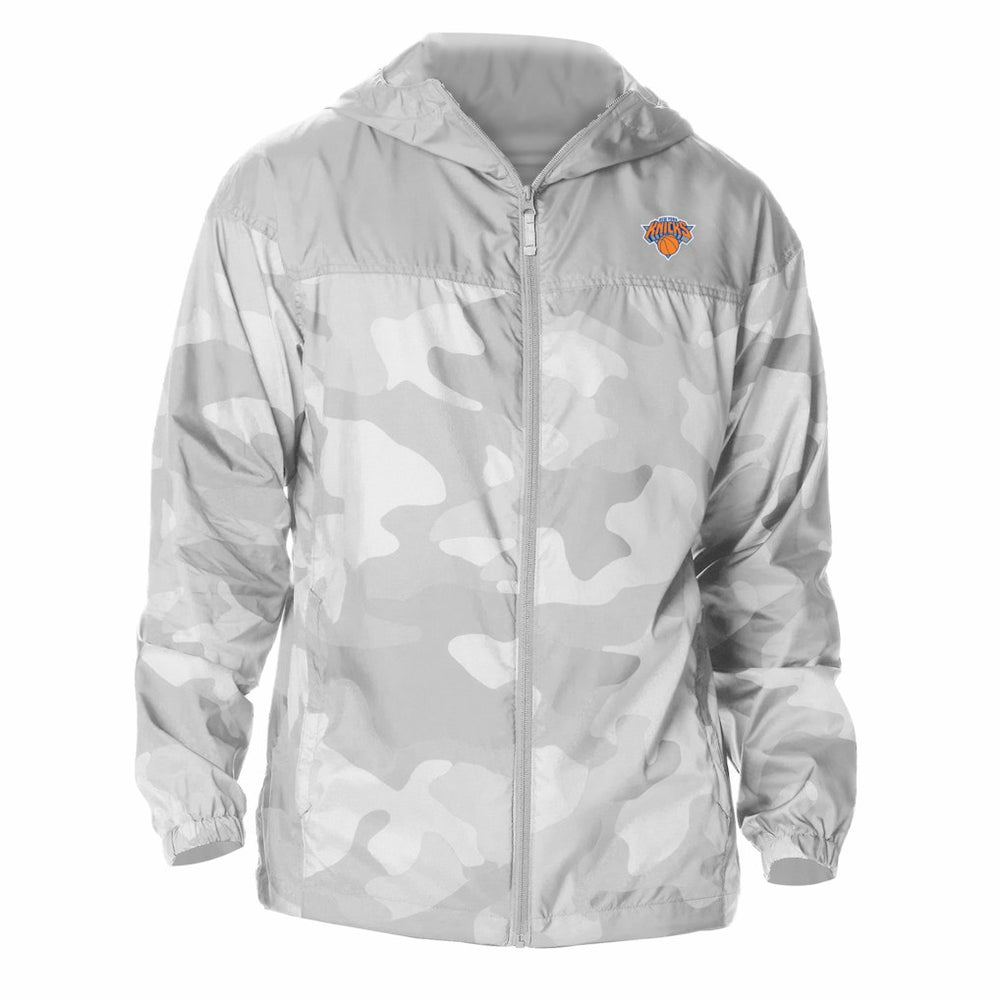 New York Knicks Flash Challenger Windbreaker Jacket Gray | Columbia Lifestyle