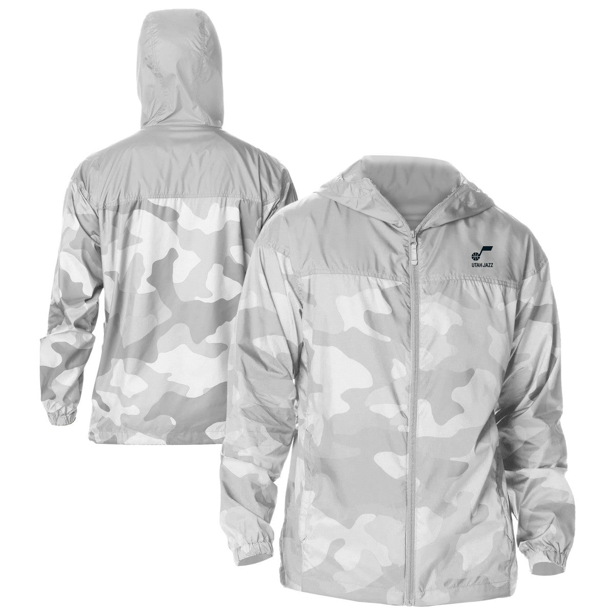 Utah Jazz Flash Challenger Windbreaker Jacket Gray | Columbia online