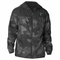 Milwaukee Bucks Flash Challenger Windbreaker Jacket Black | Columbia US