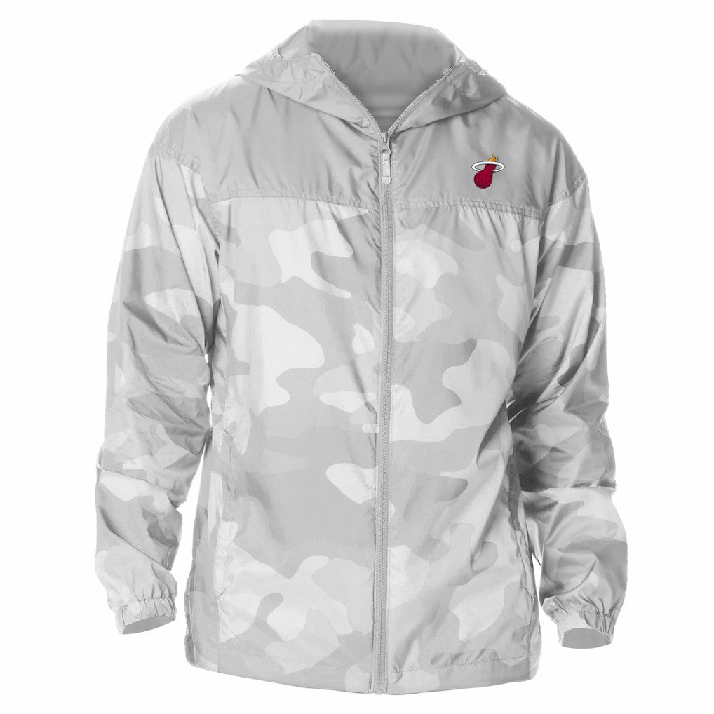 Miami Heat Flash Challenger Windbreaker Jacket Gray | Columbia for sale