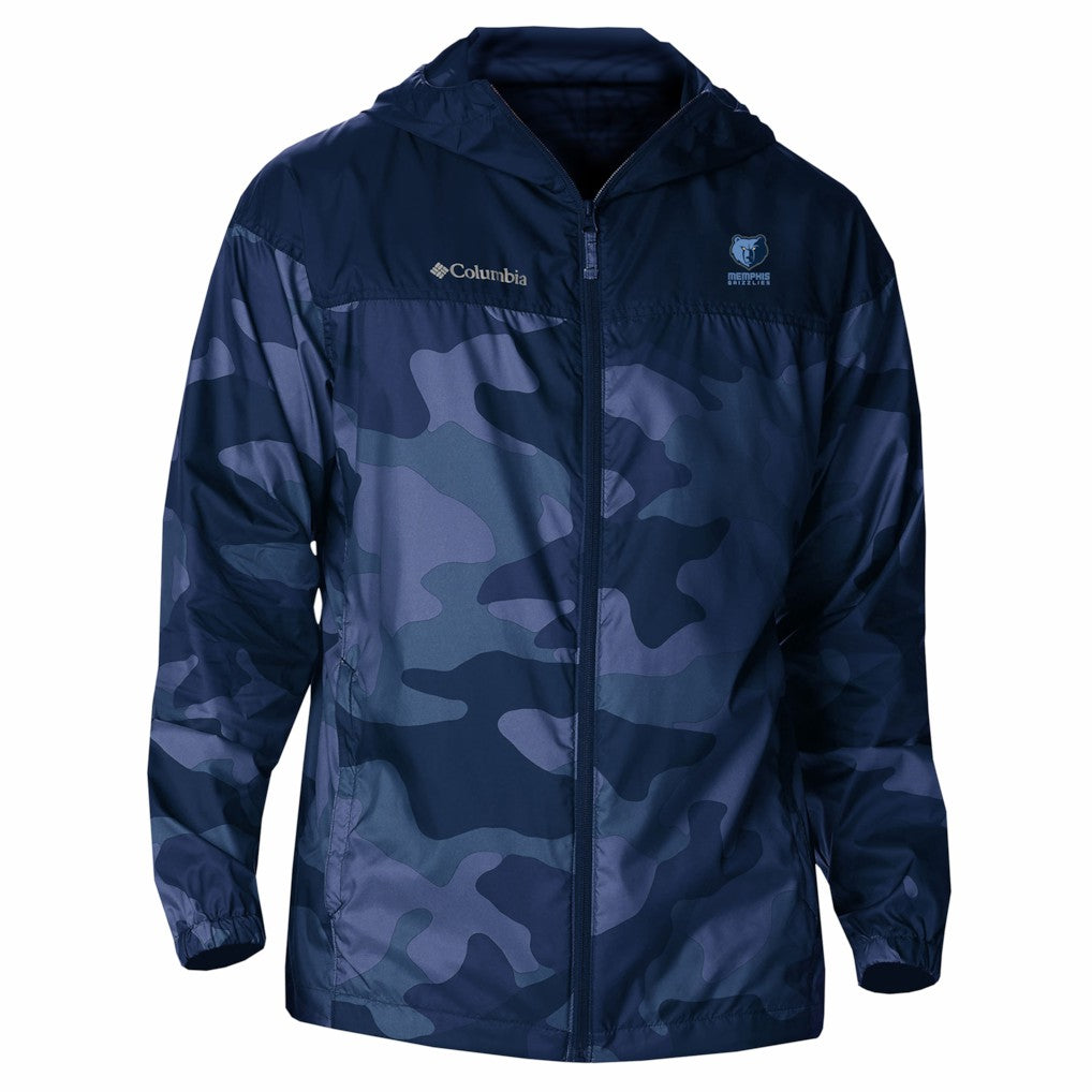 Memphis Grizzlies Flash Challenger Windbreaker Jacket Navy | Columbia outlet