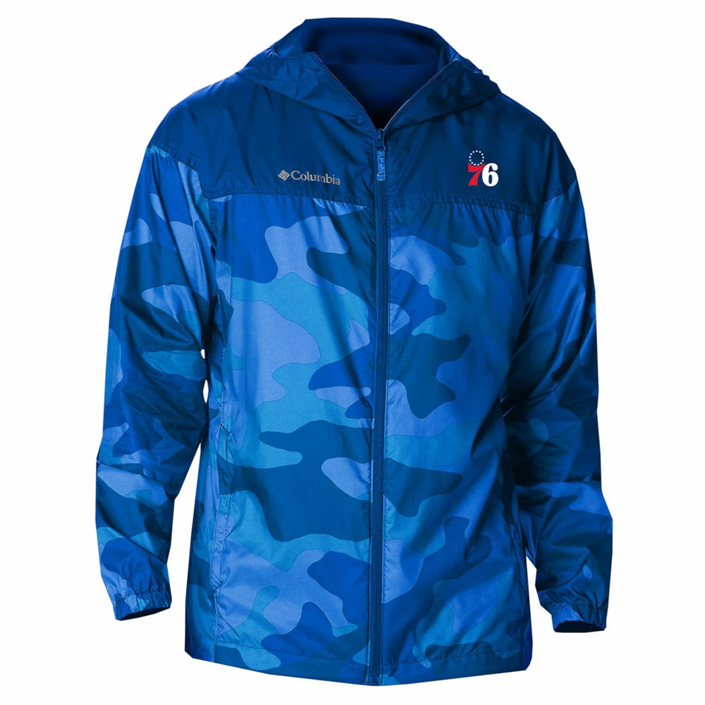 Philadelphia 76ers Flash Challenger Windbreaker Jacket Blue | Columbia discount