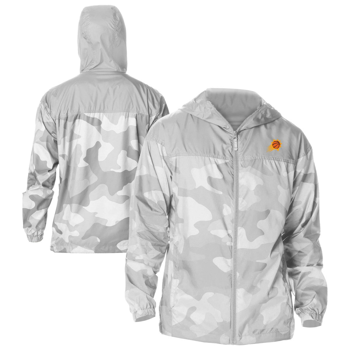 Phoenix Suns Flash Challenger Windbreaker Jacket Gray | Columbia US