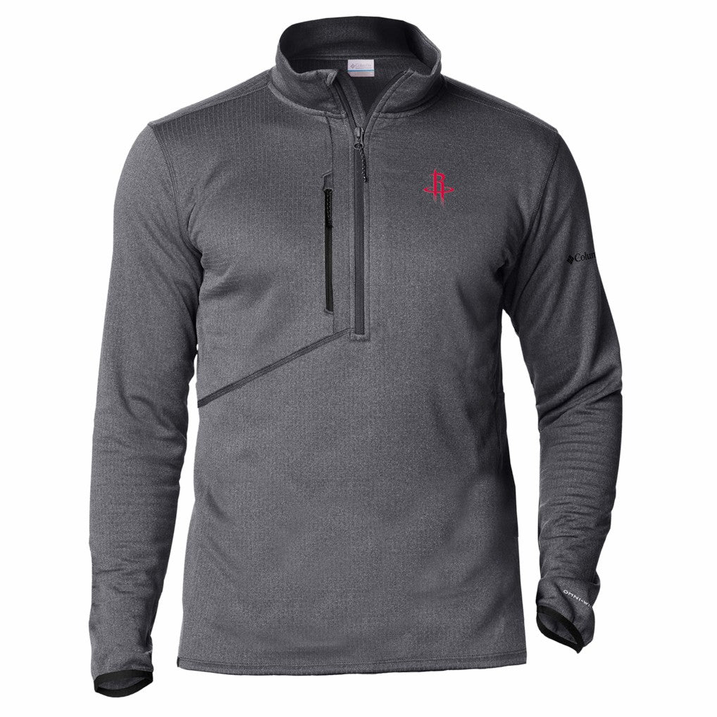 Houston Rockets Park View Fleece Half-Zip Top for sale Black | Columbia for sale