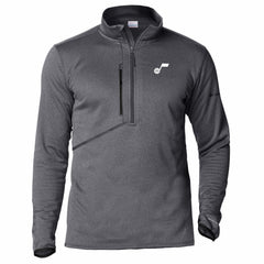 Utah Jazz Park View Fleece Half-Zip Top Black | Columbia