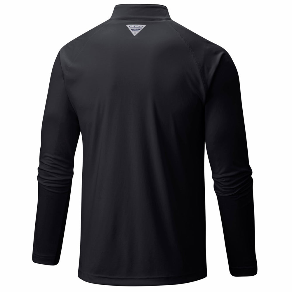 Utah Jazz PFG Terminal Tackle Quarter-Zip Top Black | Columbia for sale