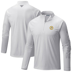 Indiana Pacers PFG Terminal Tackle Quarter-Zip Top White | Columbia