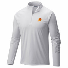 Phoenix Suns PFG Terminal Tackle Quarter-Zip Top White | Columbia for sale