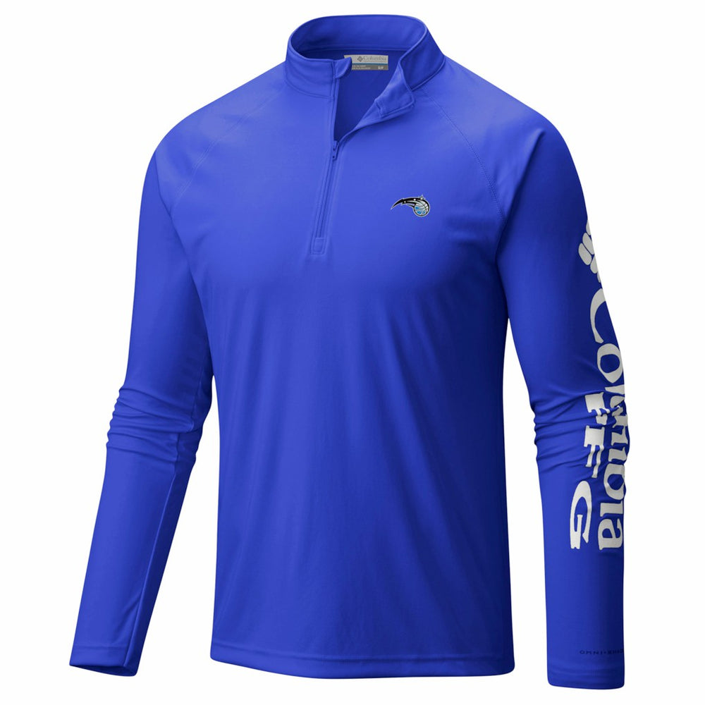 Orlando Magic PFG Terminal Tackle Quarter-Zip Top Blue | Columbia for sale