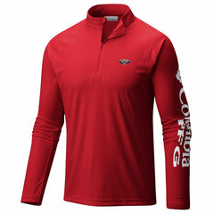 New Orleans Pelicans PFG Terminal Tackle Quarter-Zip Top Red | Columbia online