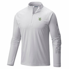 Milwaukee Bucks PFG Terminal Tackle Quarter-Zip Top White | Columbia outlet