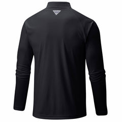 Milwaukee Bucks PFG Terminal Tackle Quarter-Zip Top Black | Columbia Near Me