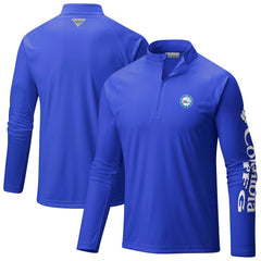Philadelphia 76ers PFG Terminal Tackle Quarter-Zip Top Blue | Columbia