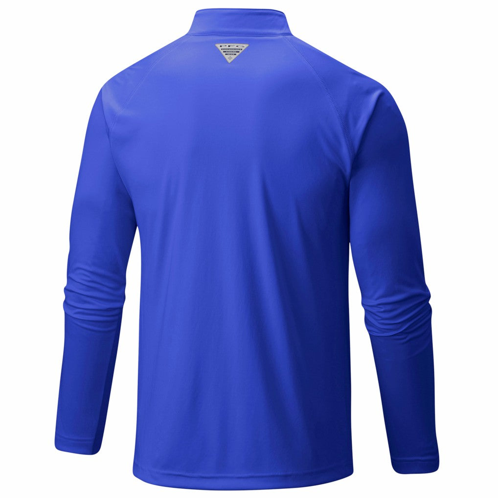 Philadelphia 76ers PFG Terminal Tackle Quarter-Zip Top Blue | Columbia