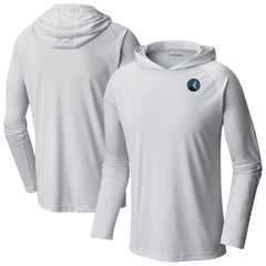 Minnesota Timberwolves PFG Super Terminal Tackle Hoodie White | Columbia Lifestyle