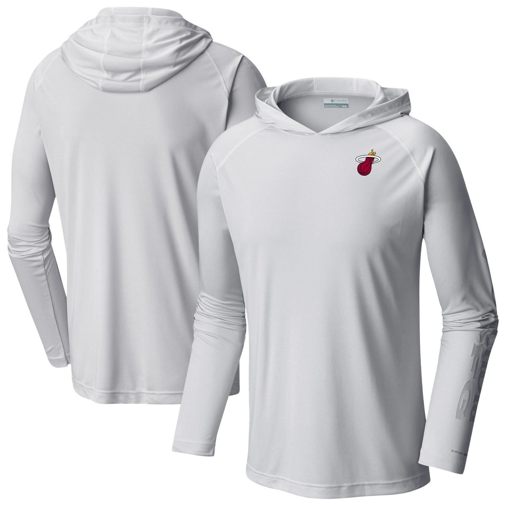 Miami Heat PFG Super Terminal Tackle Hoodie White | Columbia Near Me