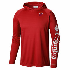 Miami Heat PFG Super Terminal Tackle Hoodie Red | Columbia Near Me