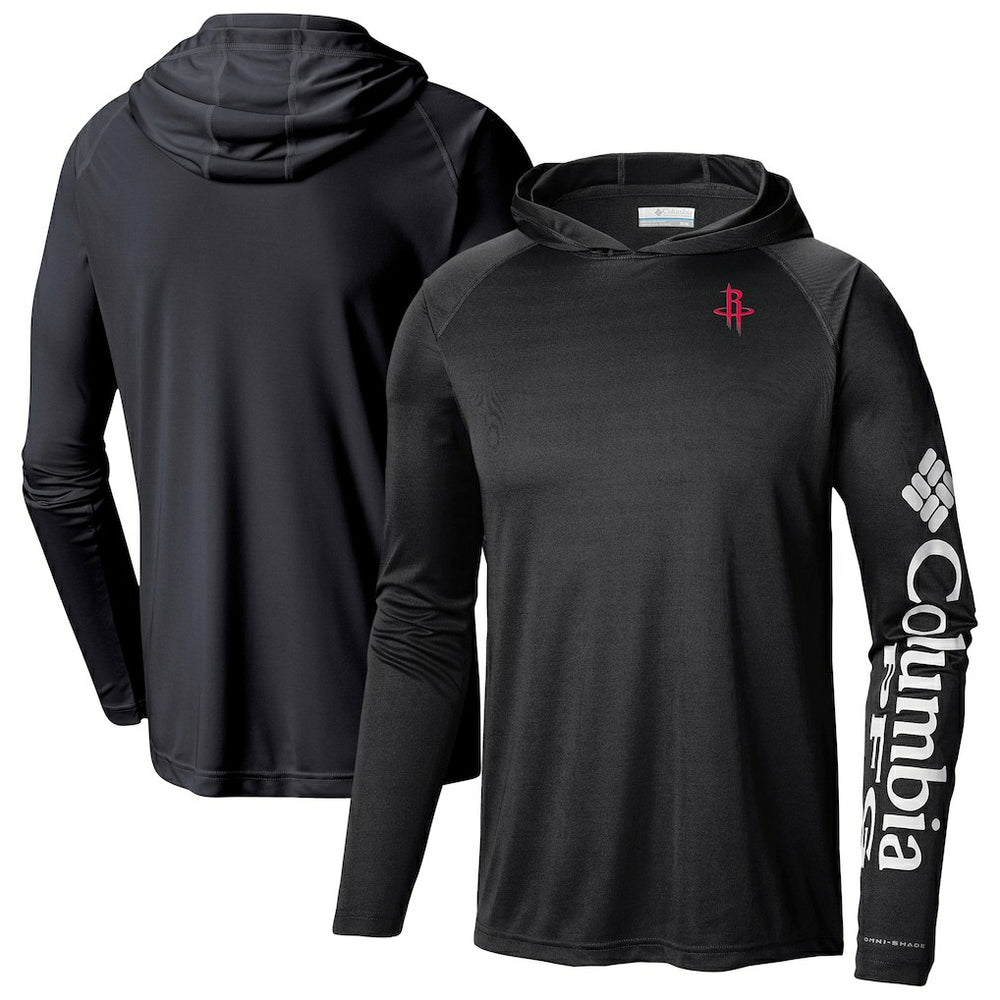 Houston Rockets PFG Super Terminal Tackle Hoodie for sale Black | Columbia Lifestyle