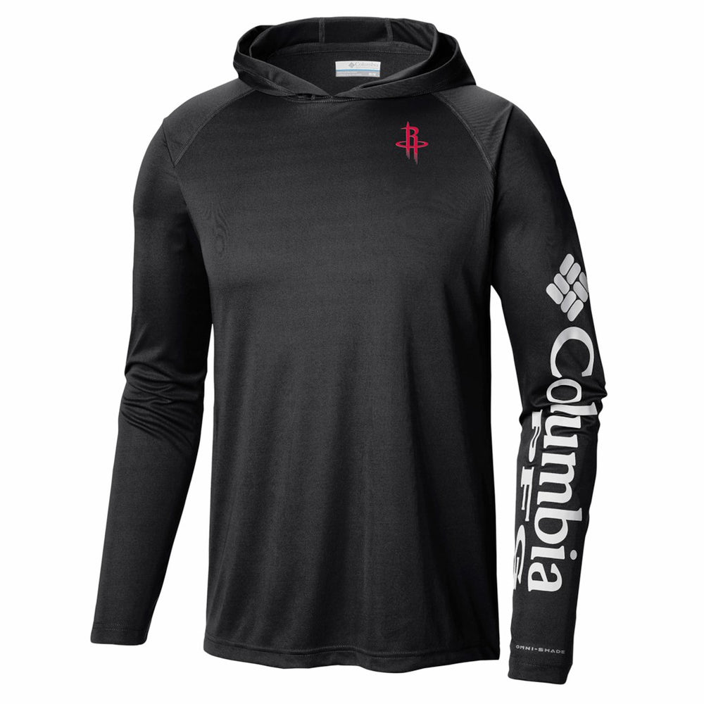 Houston Rockets PFG Super Terminal Tackle Hoodie for sale Black | Columbia Lifestyle