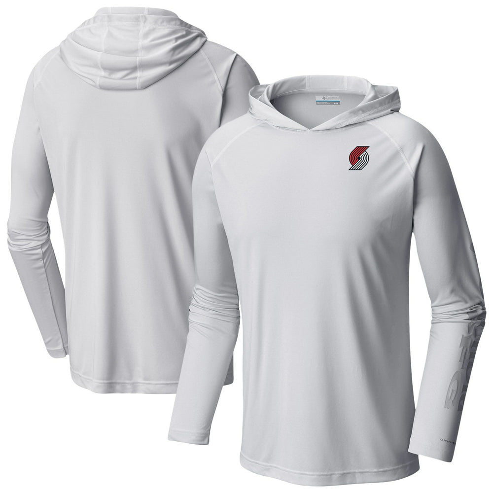 Portland Trail Blazers PFG Super Terminal Tackle Hoodie White | Columbia outlet
