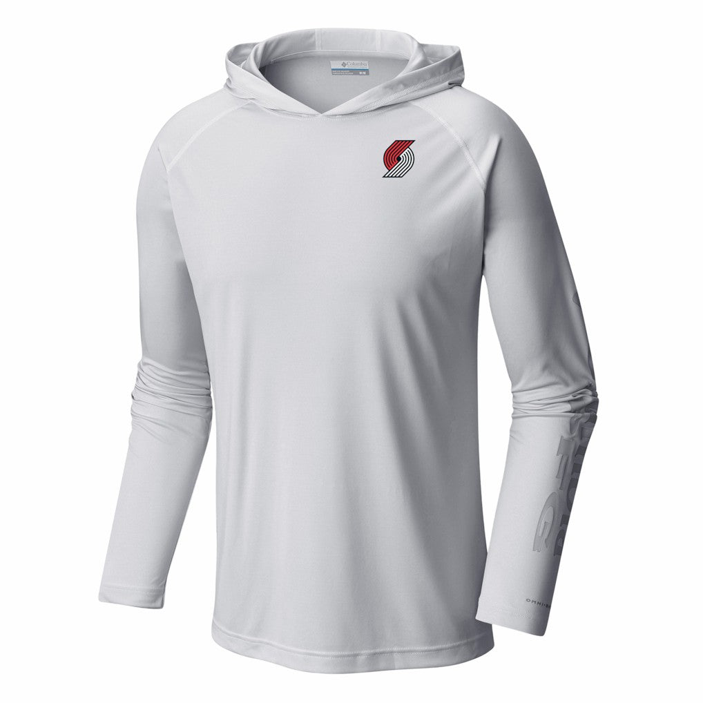 Portland Trail Blazers PFG Super Terminal Tackle Hoodie White | Columbia outlet