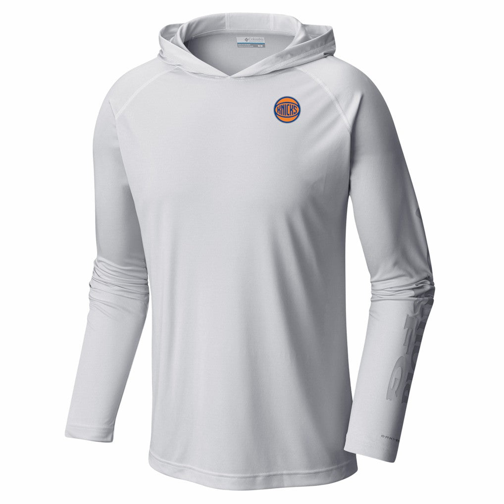 New York Knicks PFG Super Terminal Tackle Hoodie White | Columbia