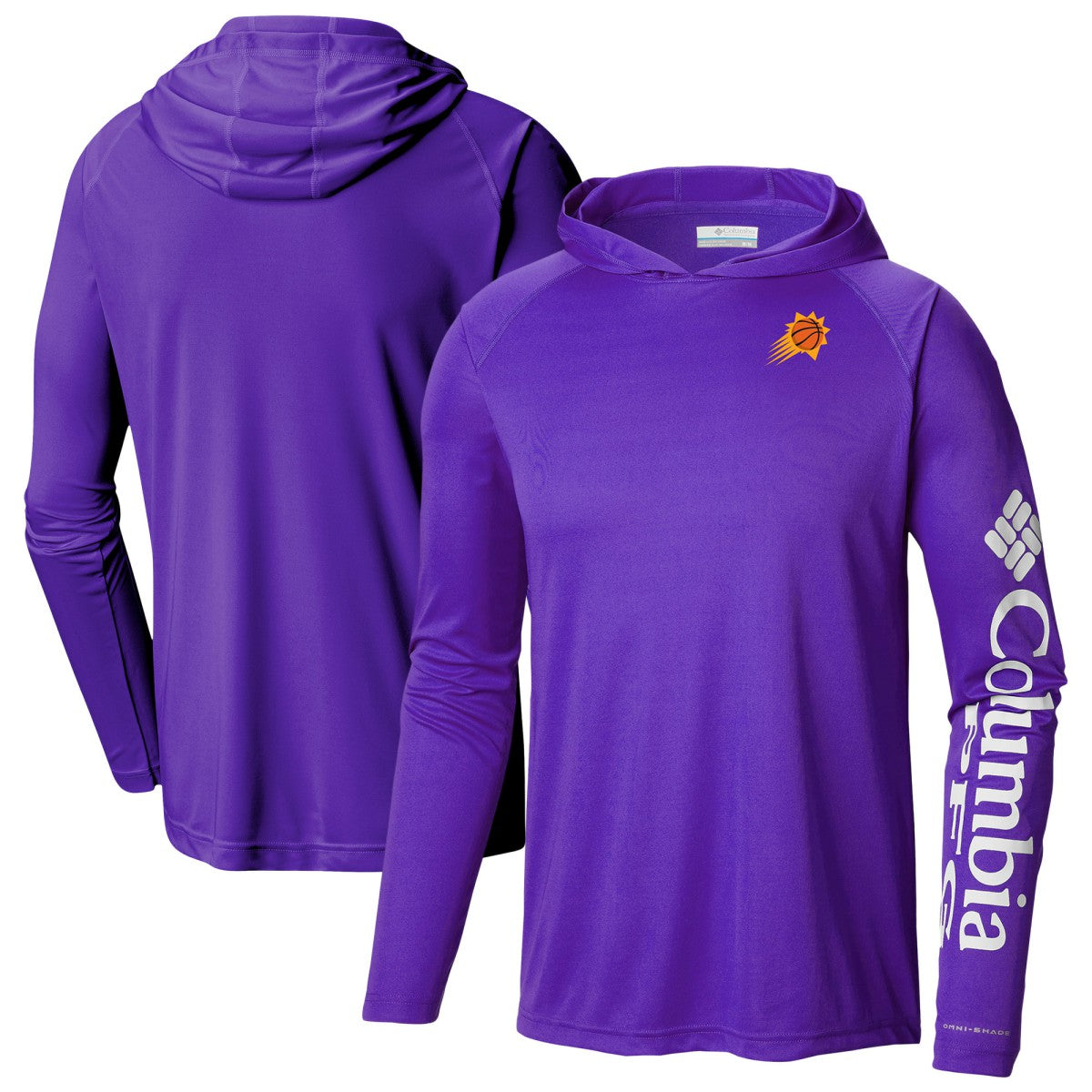 Phoenix Suns PFG Super Terminal Tackle Hoodie Purple | Columbia
