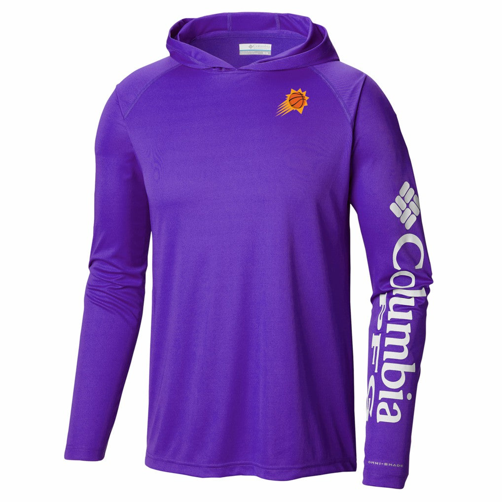 Phoenix Suns PFG Super Terminal Tackle Hoodie Purple | Columbia