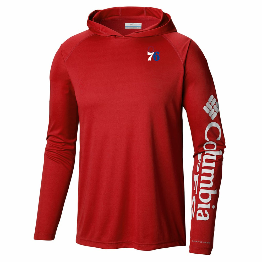 Philadelphia 76ers PFG Super Terminal Tackle Hoodie Red | Columbia Near Me