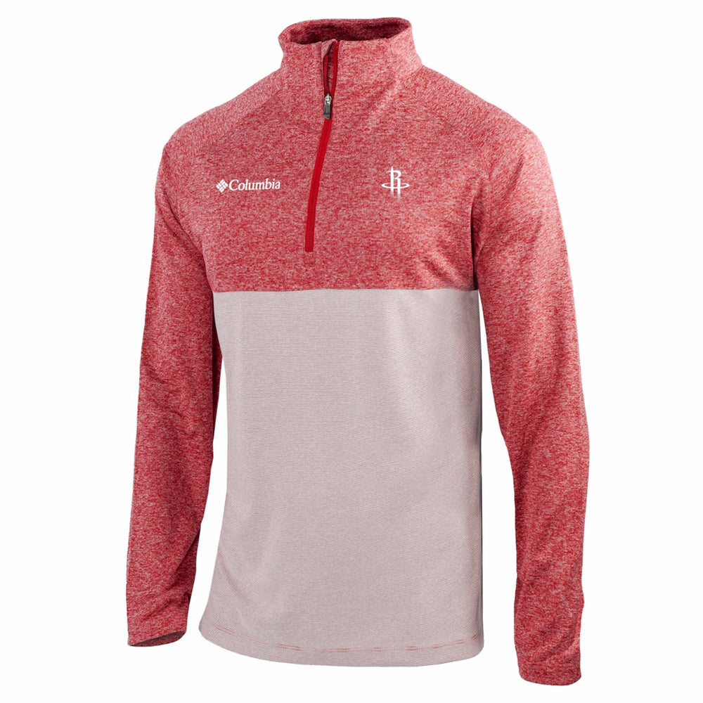 Houston Rockets Omni-Wick Rockin' It Quarter-Zip Top for sale Red | Columbia Near Me