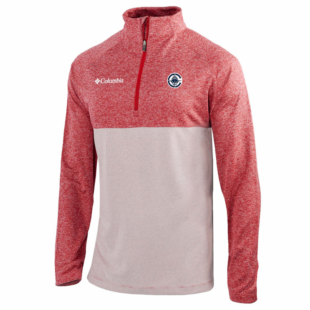 LA Clippers Omni-Wick Rockin' It Quarter-Zip Top Red | Columbia outlet