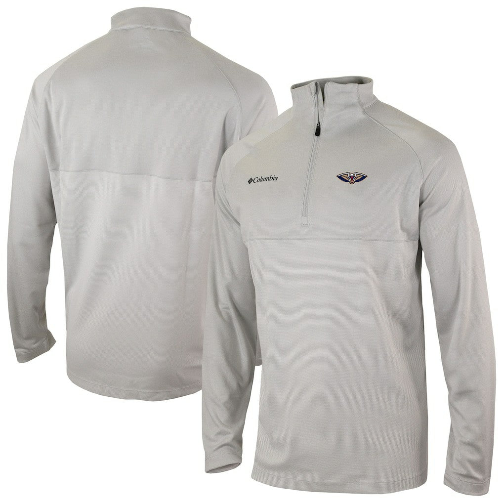 New Orleans Pelicans Omni-Wick Rockin' It Quarter-Zip Top Navy | Columbia discount